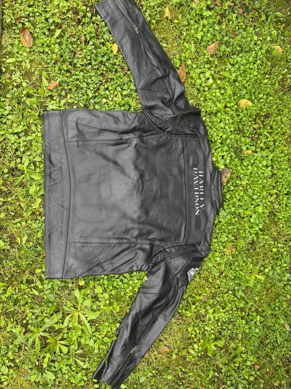 Harley Davidson Leather Motor Cylce Jacket, High Quality Cowhide leather jacket
