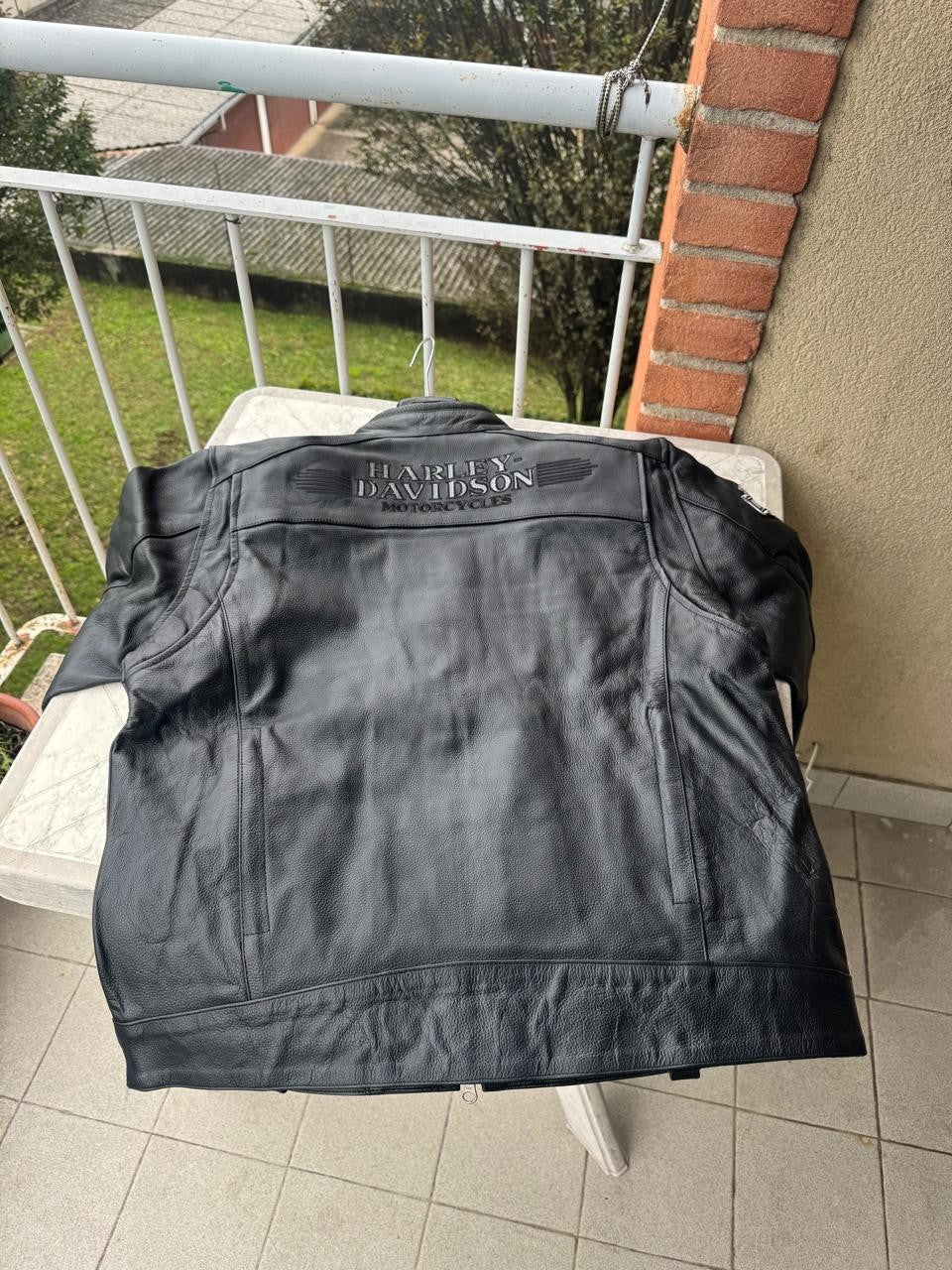 Harley Davidson Leather Motor Cylce Jacket, High Quality Cowhide leather jacket