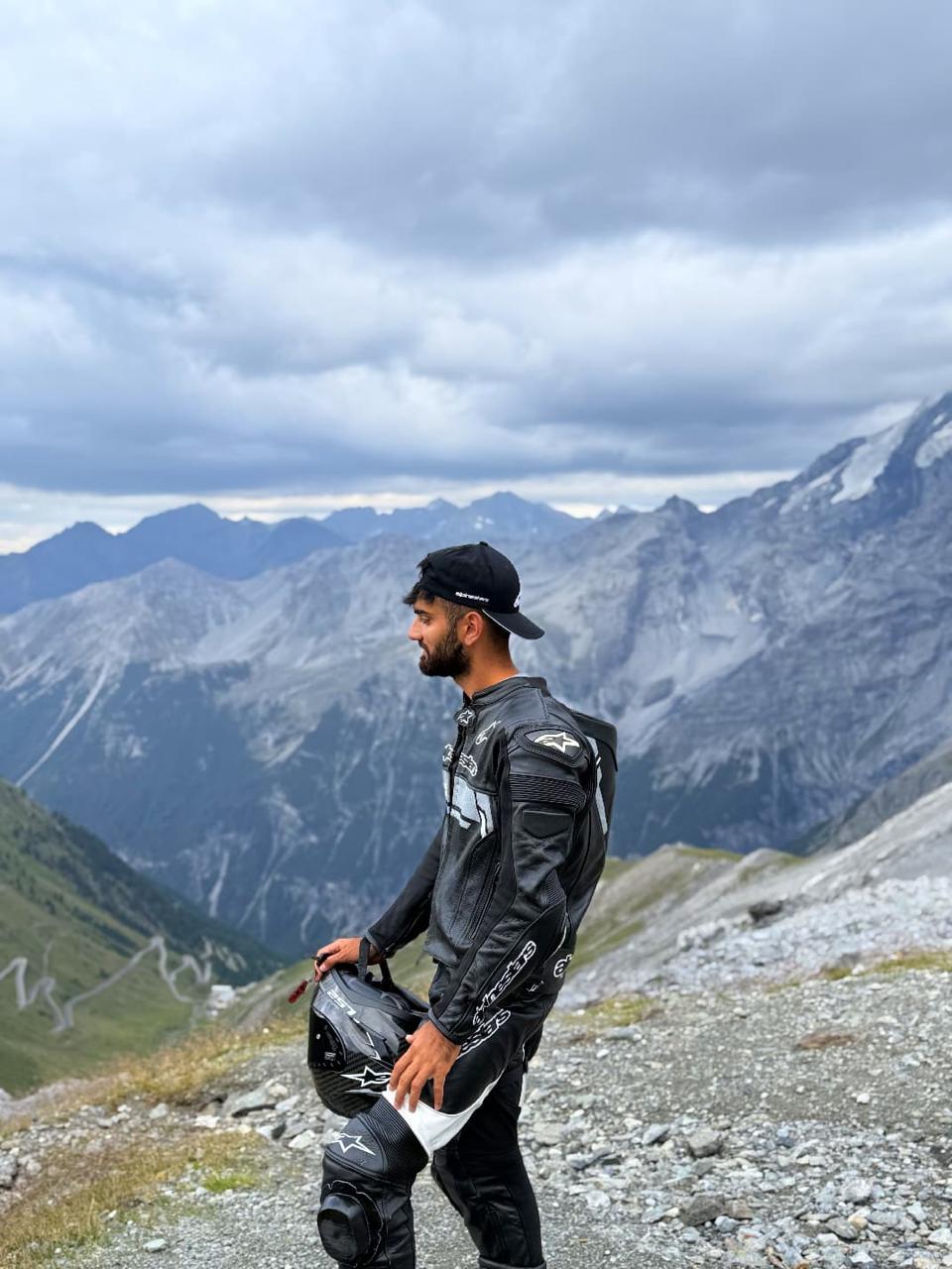 Alpinestars Cowhide Leather Racing Motorcycle Jacket