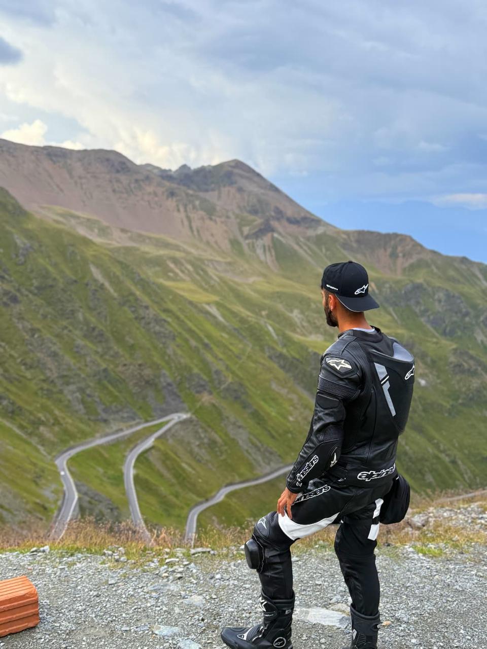 Alpinestars Cowhide Leather Racing Motorcycle Jacket