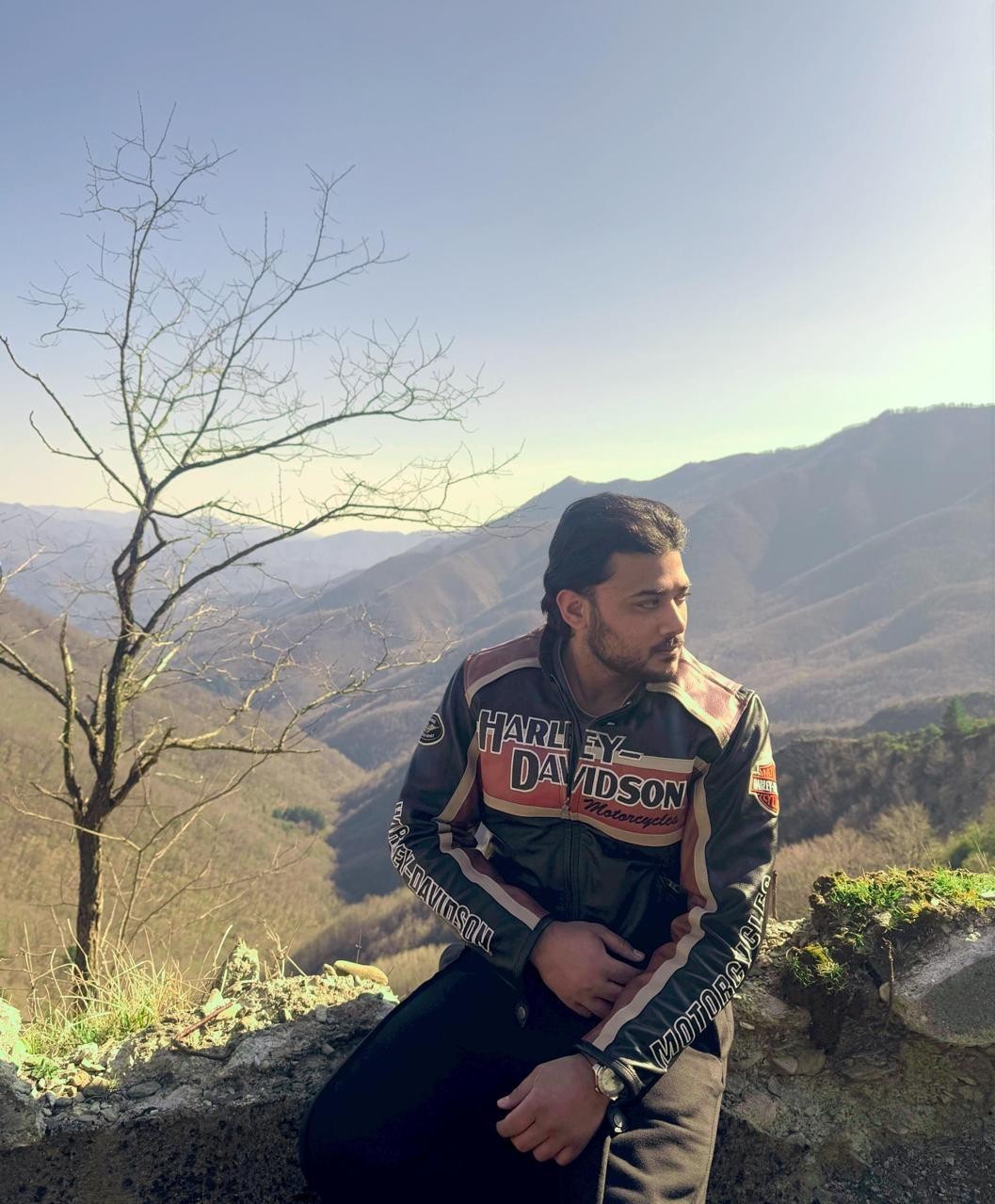 Harley Davidson Leather Motor Cylce Jacket, High Quality Cowhide leather jacket