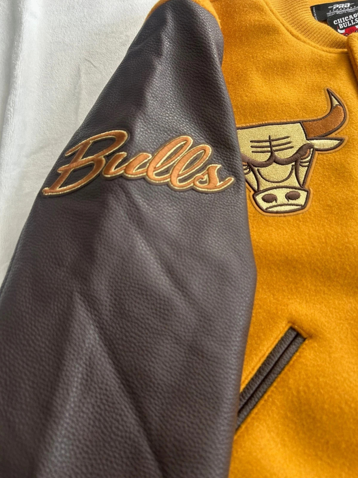 Chicago Bulls Varsity Style Jacket by Pro Standard
