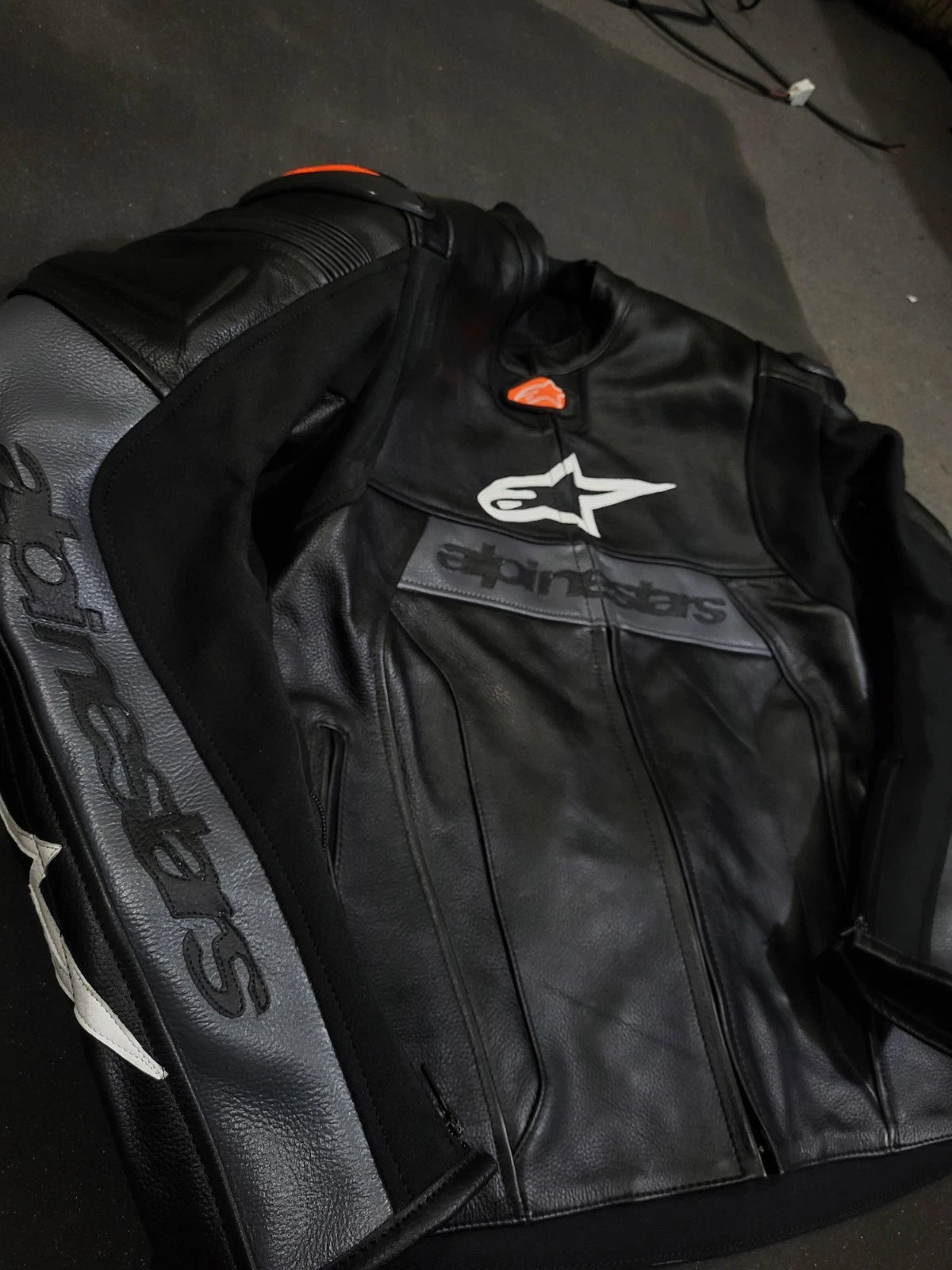 Alphinestar orignal cowhide leather Jacket