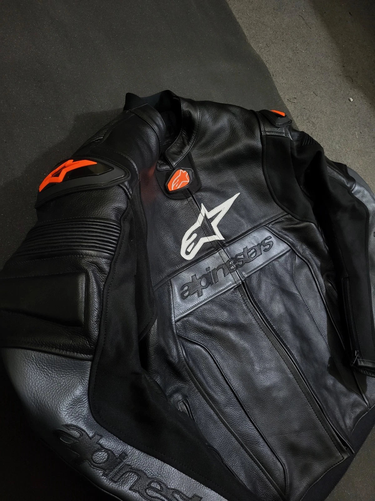 Alphinestar orignal cowhide leather Jacket
