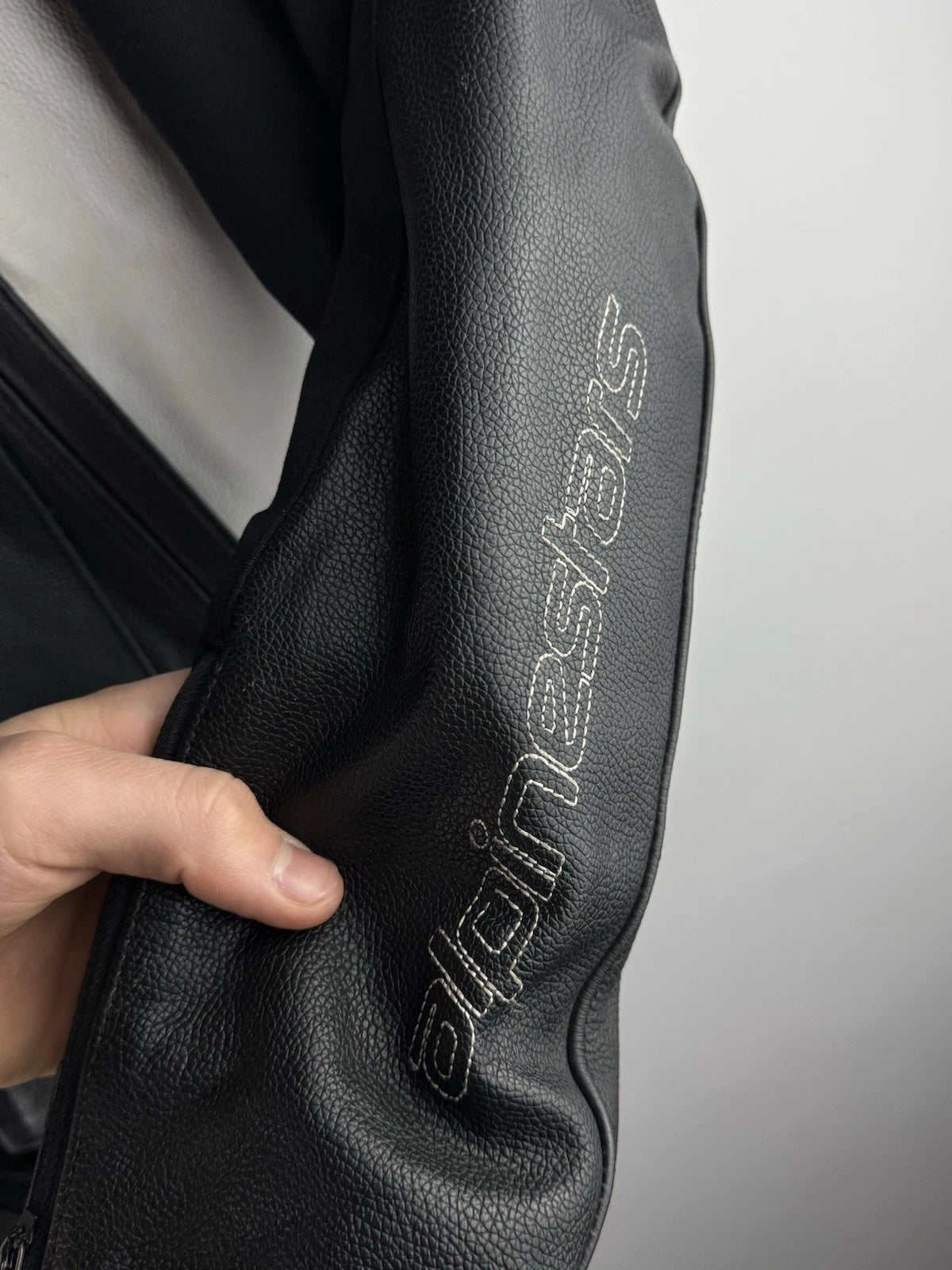 Alpinestars Devon - Motorcycle/Motorbike Sports Leather Jacket Black