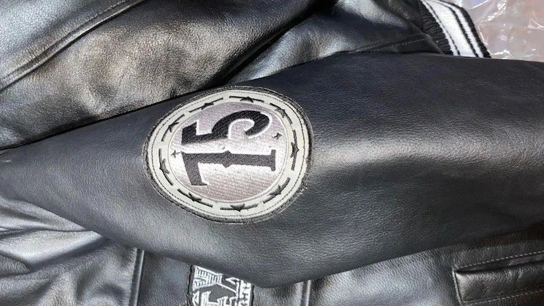 Men's USA Aviator 75 King's Flight Bomber Genuine Cowhide Leather Jacket