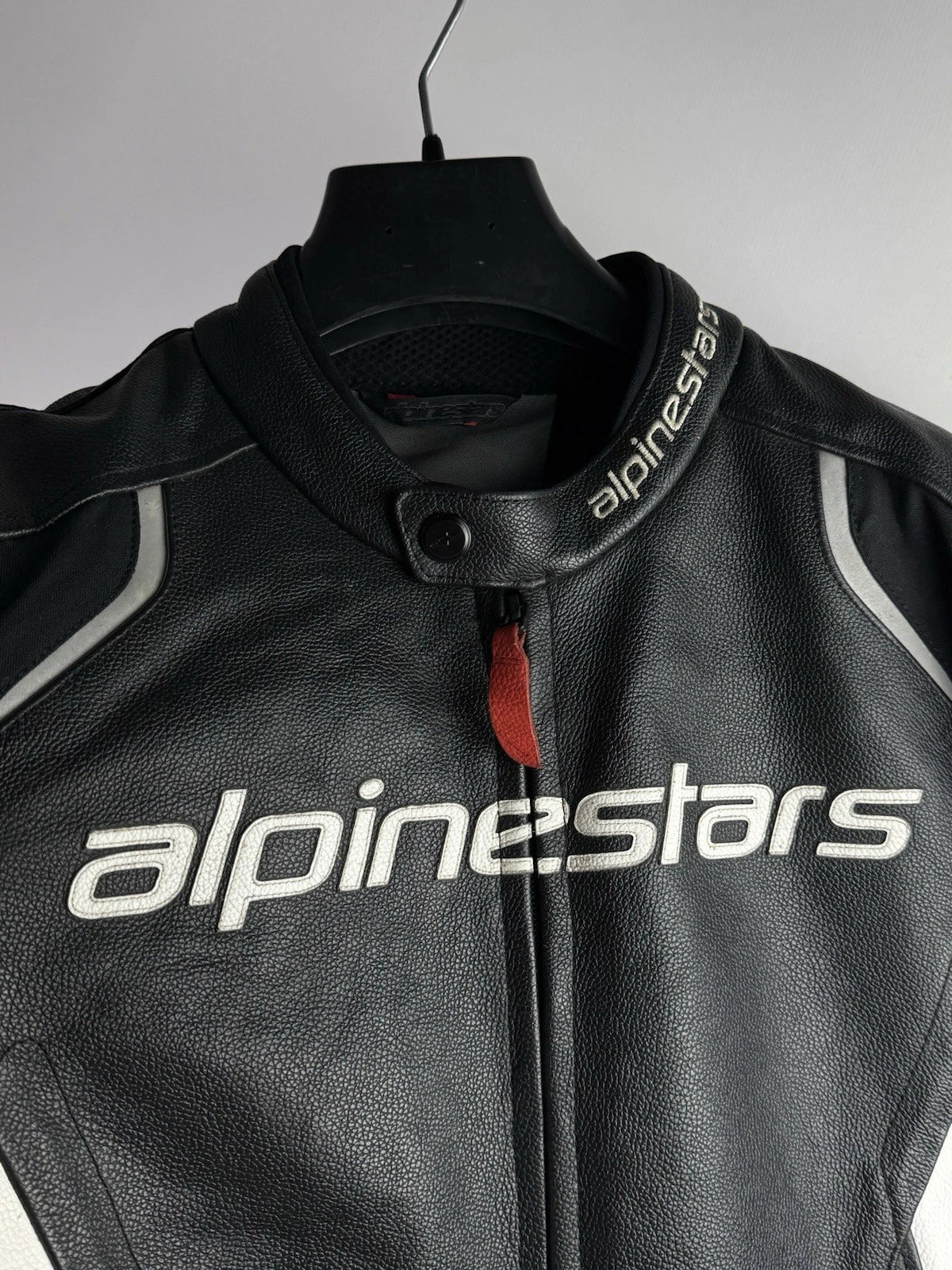 Alpinestars Devon - Motorcycle/Motorbike Sports Leather Jacket Black
