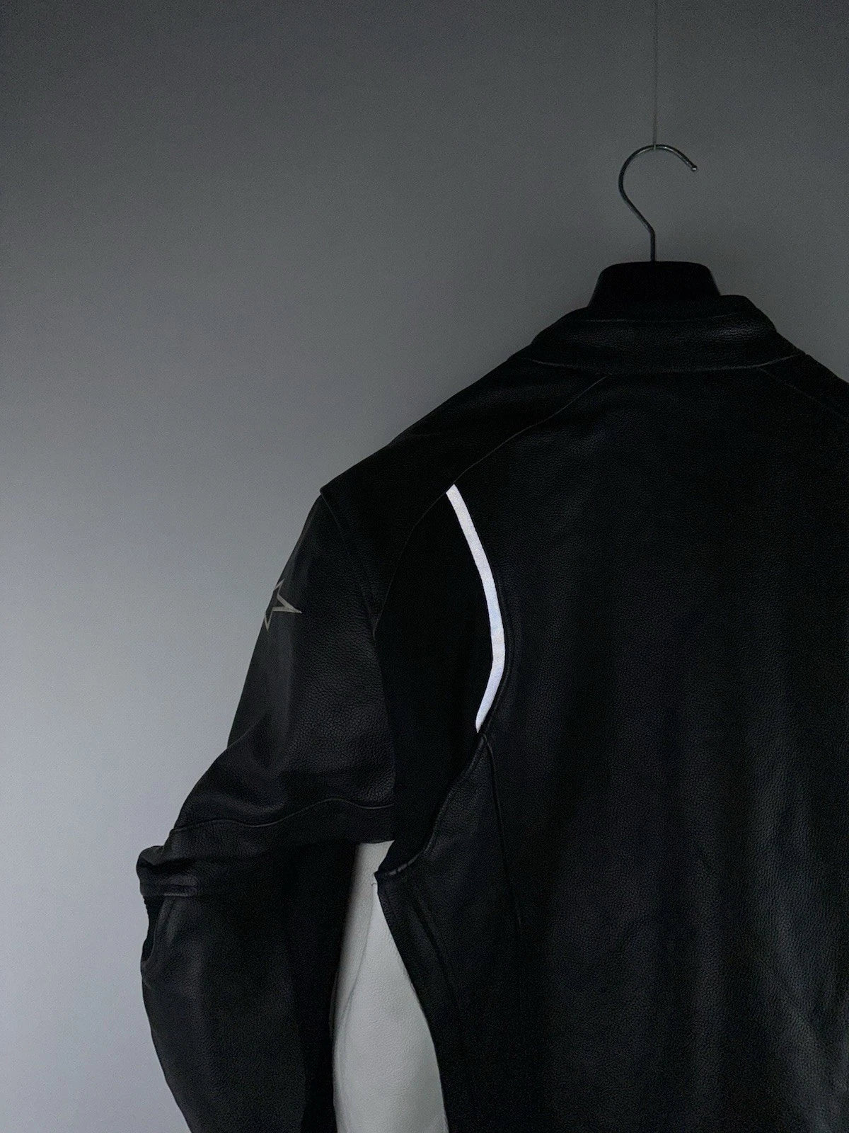 Alpinestars Devon - Motorcycle/Motorbike Sports Leather Jacket Black