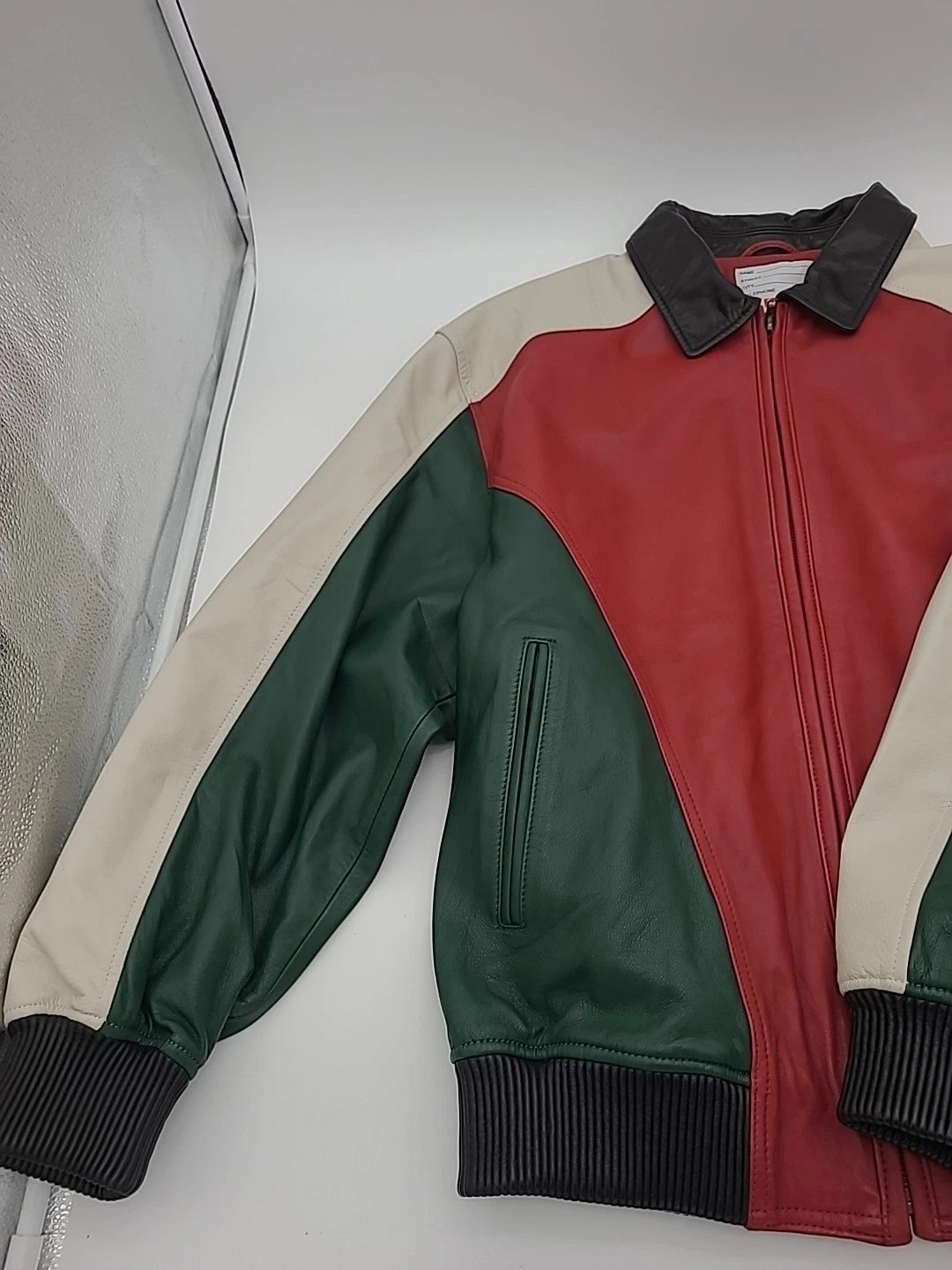Supreme Studded Arc Logo Leather Jacket SS2018 Sheepskin