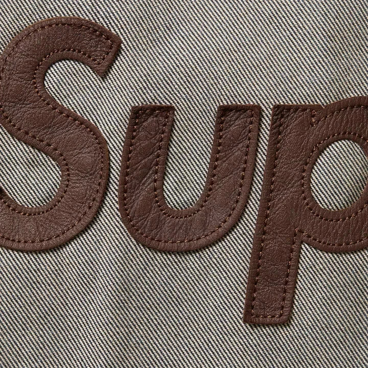 Supreme Vanson Leathers Cordura Cotton Jacket Denim