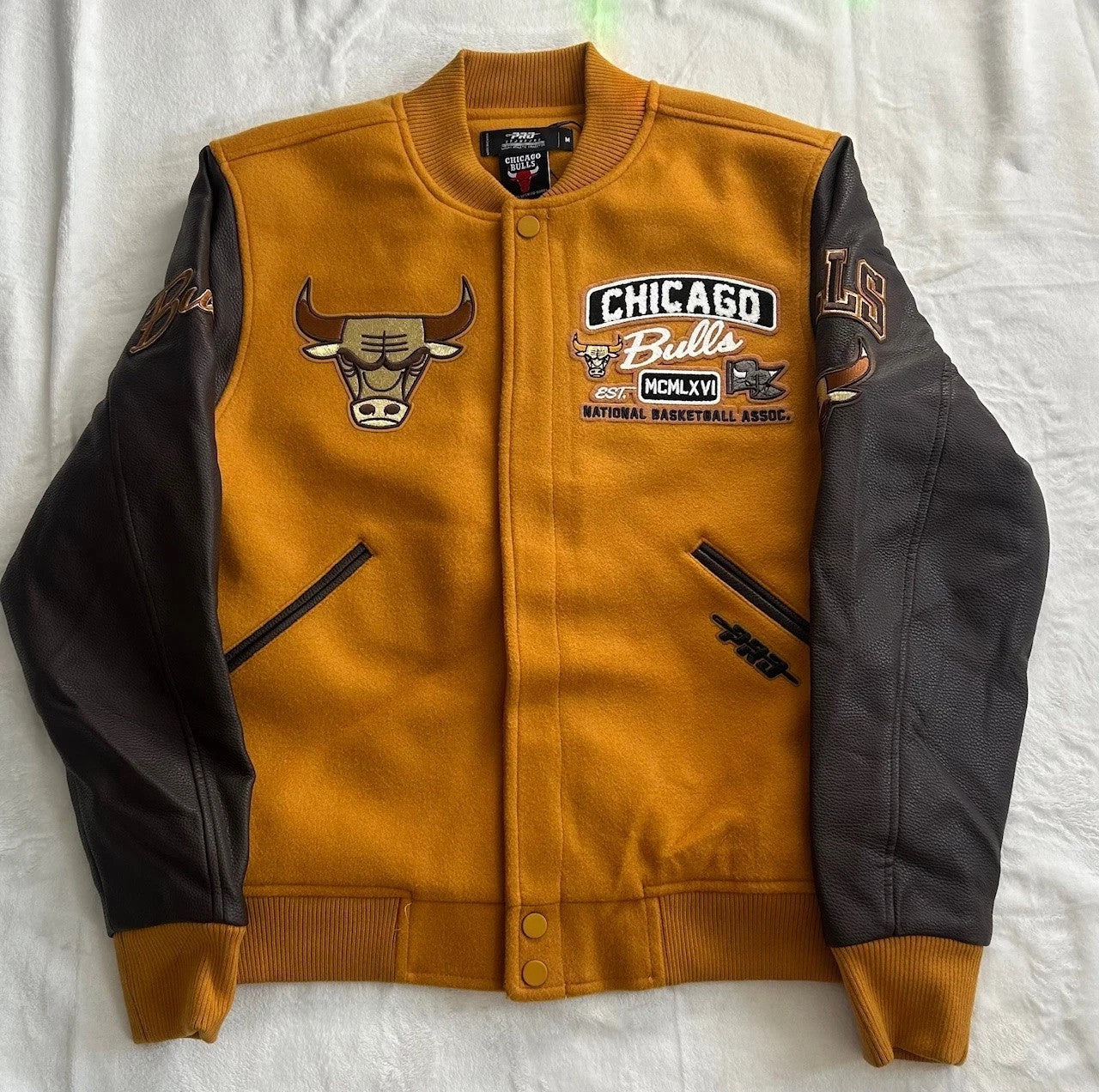 Chicago Bulls Varsity Style Jacket by Pro Standard