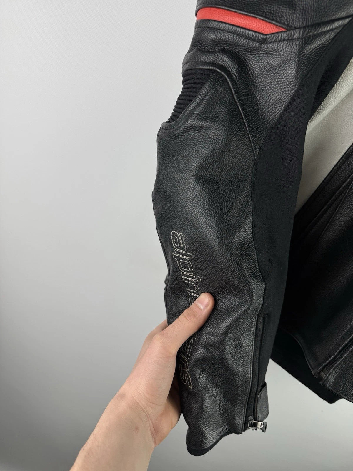 Alpinestars Devon - Motorcycle/Motorbike Sports Leather Jacket Black