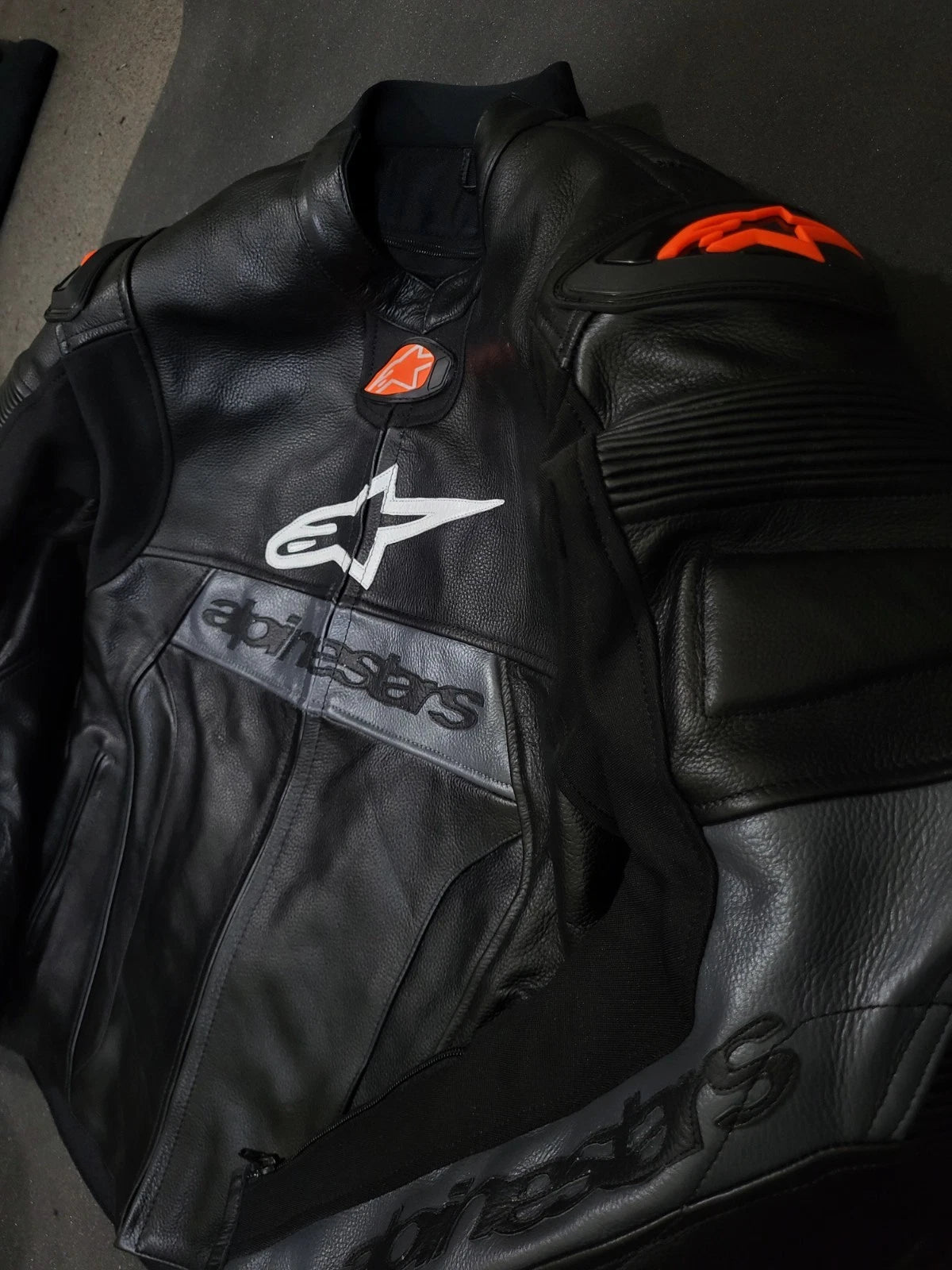 Alphinestar orignal cowhide leather Jacket
